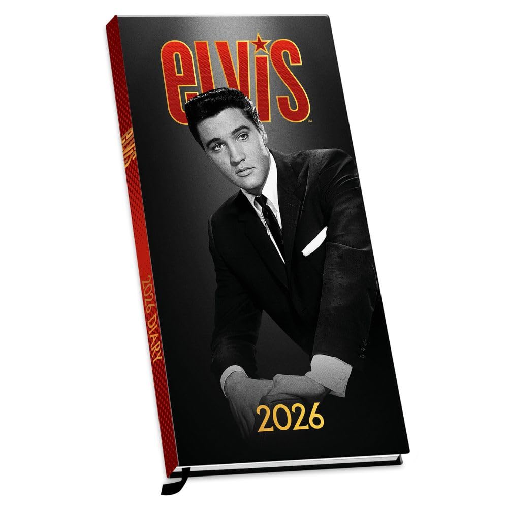 Elvis Slim Diary 2026 - Buy Calendars & Diaries at GiftMasters.co.uk
