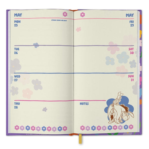 Winnie The Pooh Eeyore Slim Diary 2026