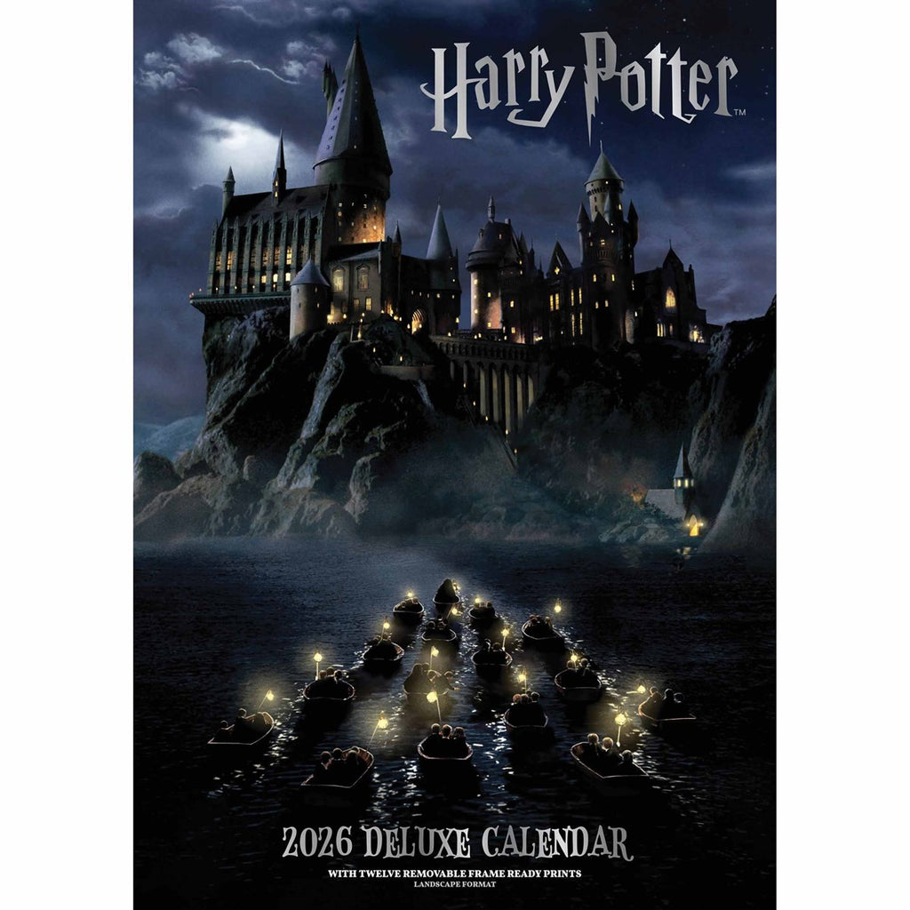 Harry Potter Deluxe Calendar 2026 - Buy Calendars & Diaries at GiftMasters.co.uk