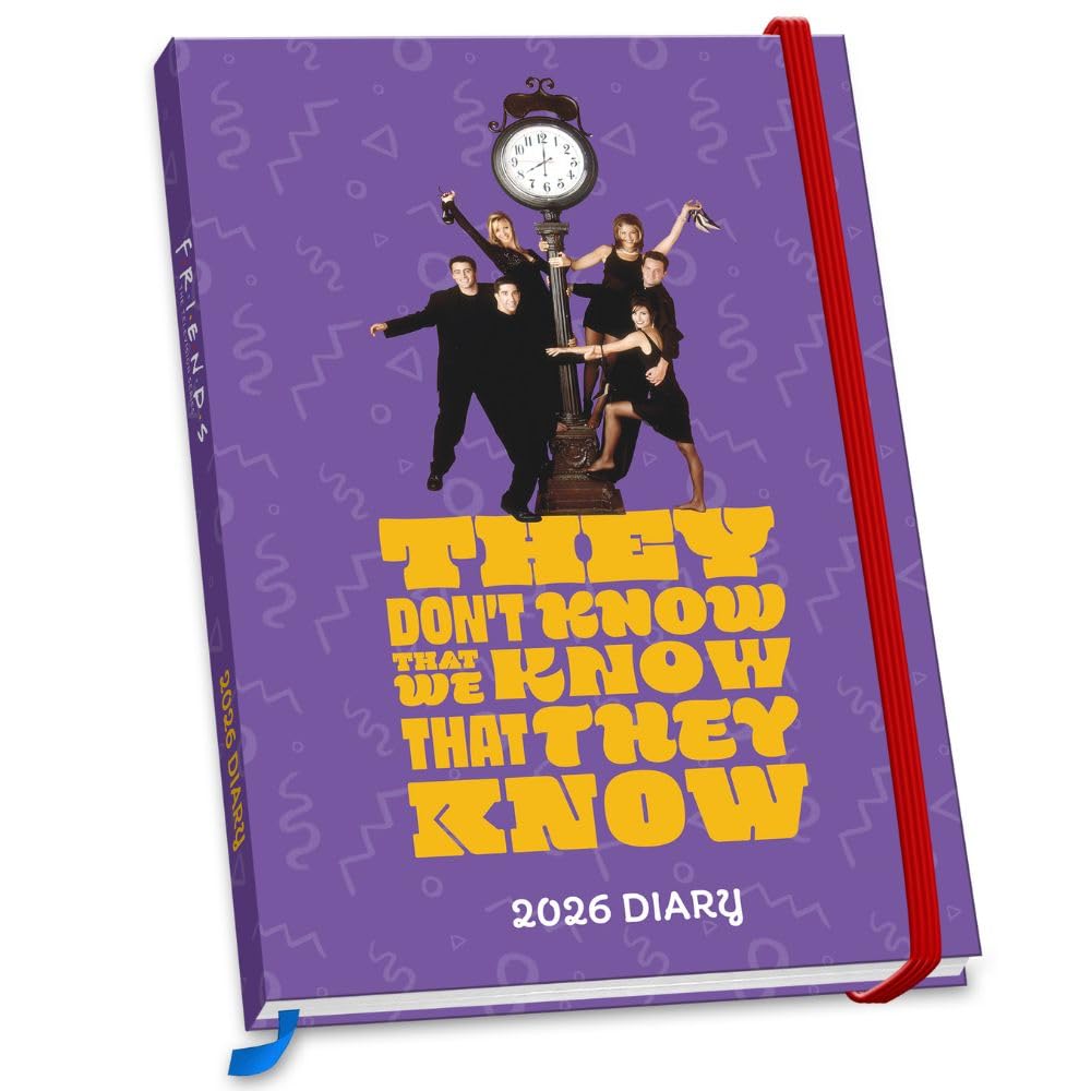 Friend A5 Diary 2026 - Buy Calendars & Diaries at GiftMasters.co.uk