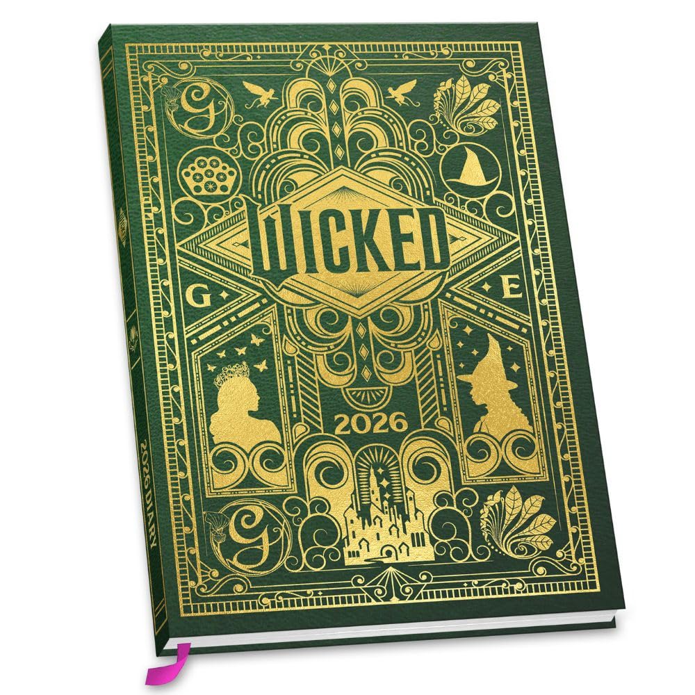 Wicked A5 Diary 2026 - Buy Calendars & Diaries at GiftMasters.co.uk