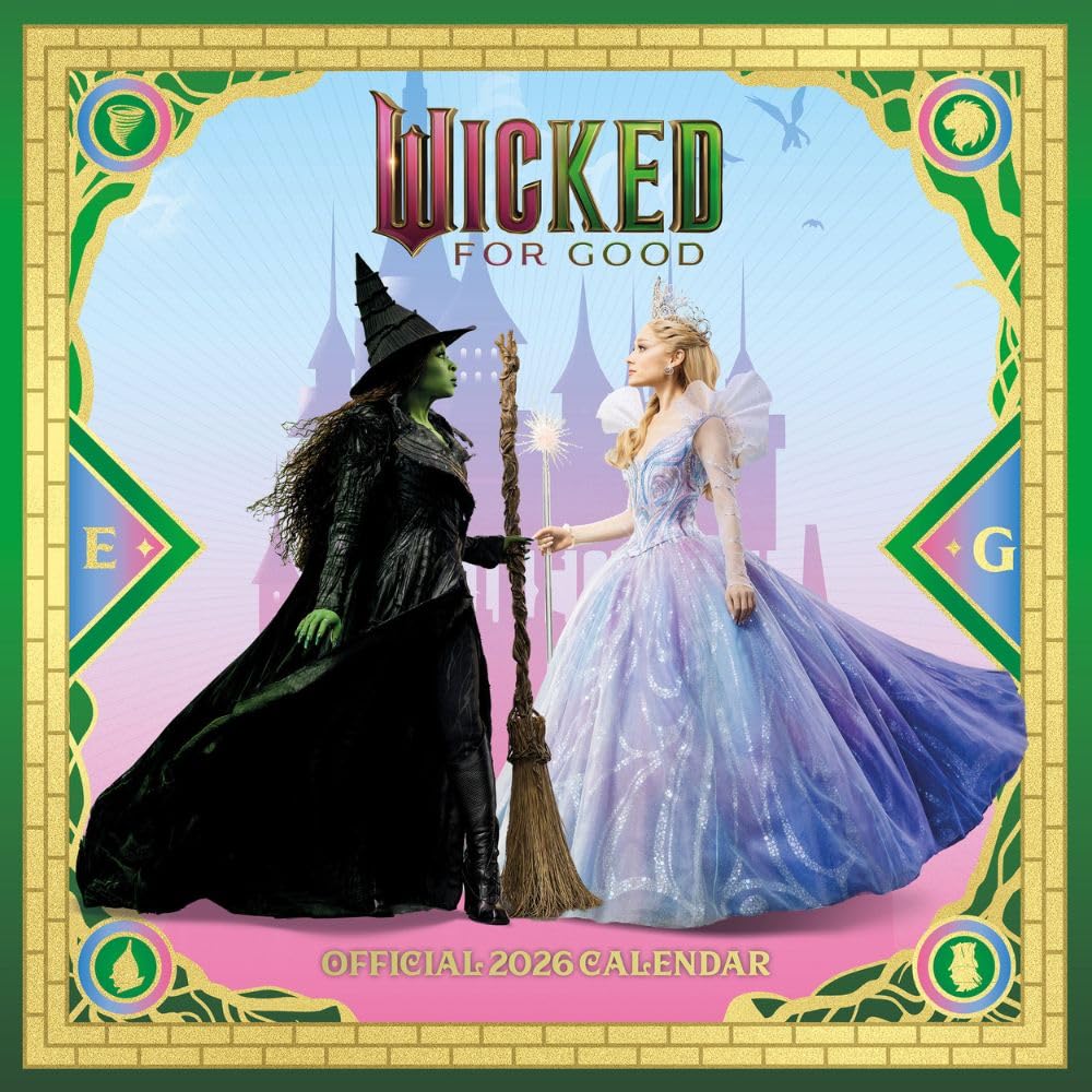 Wicked Square Calendar 2026 - Buy Calendars & Diaries at GiftMasters.co.uk