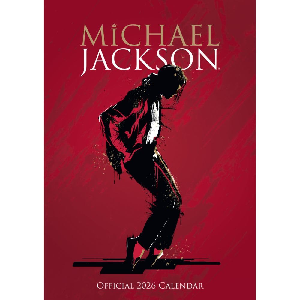 Michael Jackson A3 Calendar 2026 - Buy Calendars & Diaries at GiftMasters.co.uk