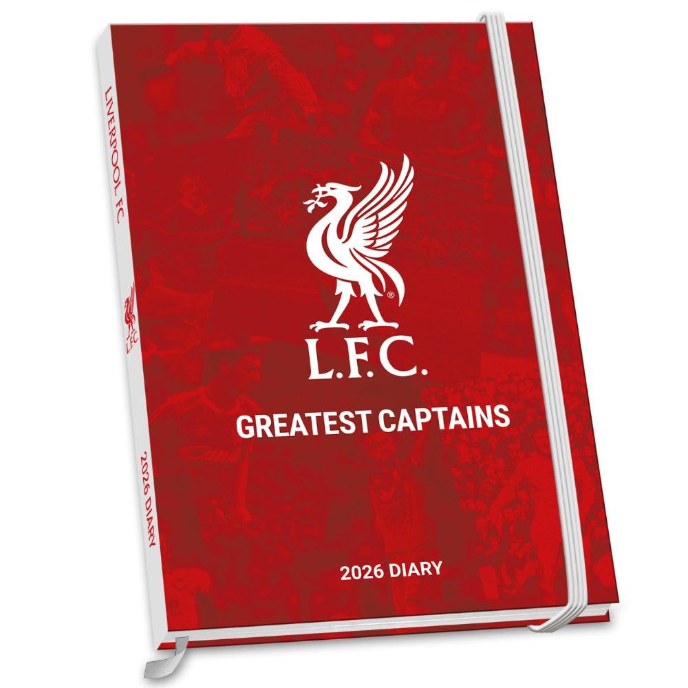 Liverpool FC A5 Diary 2026 - Buy Calendars & Diaries at GiftMasters.co.uk