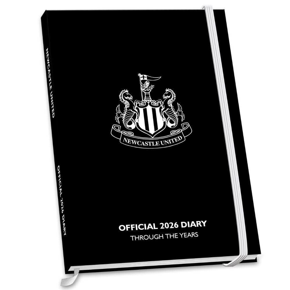 Newcastle United FC A5 Diary 2026 - Buy Calendars & Diaries at GiftMasters.co.uk
