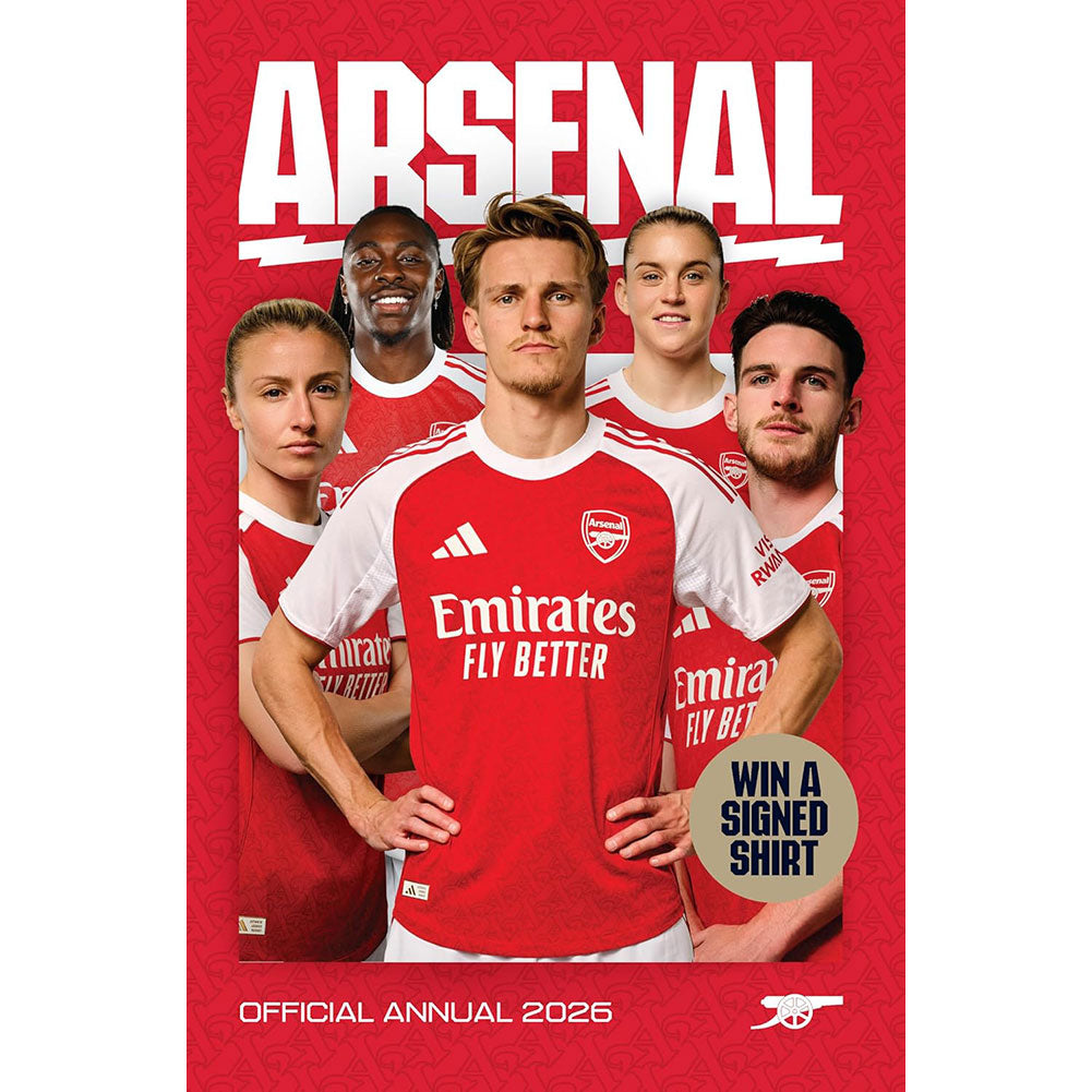 Arsenal FC Annual 2026 - Buy Annuals at GiftMasters.co.uk