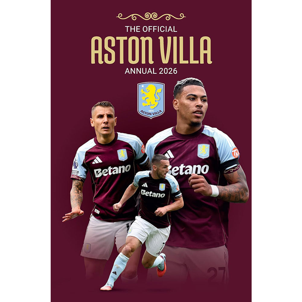 Aston Villa FC Annual 2026 - Buy Annuals at GiftMasters.co.uk