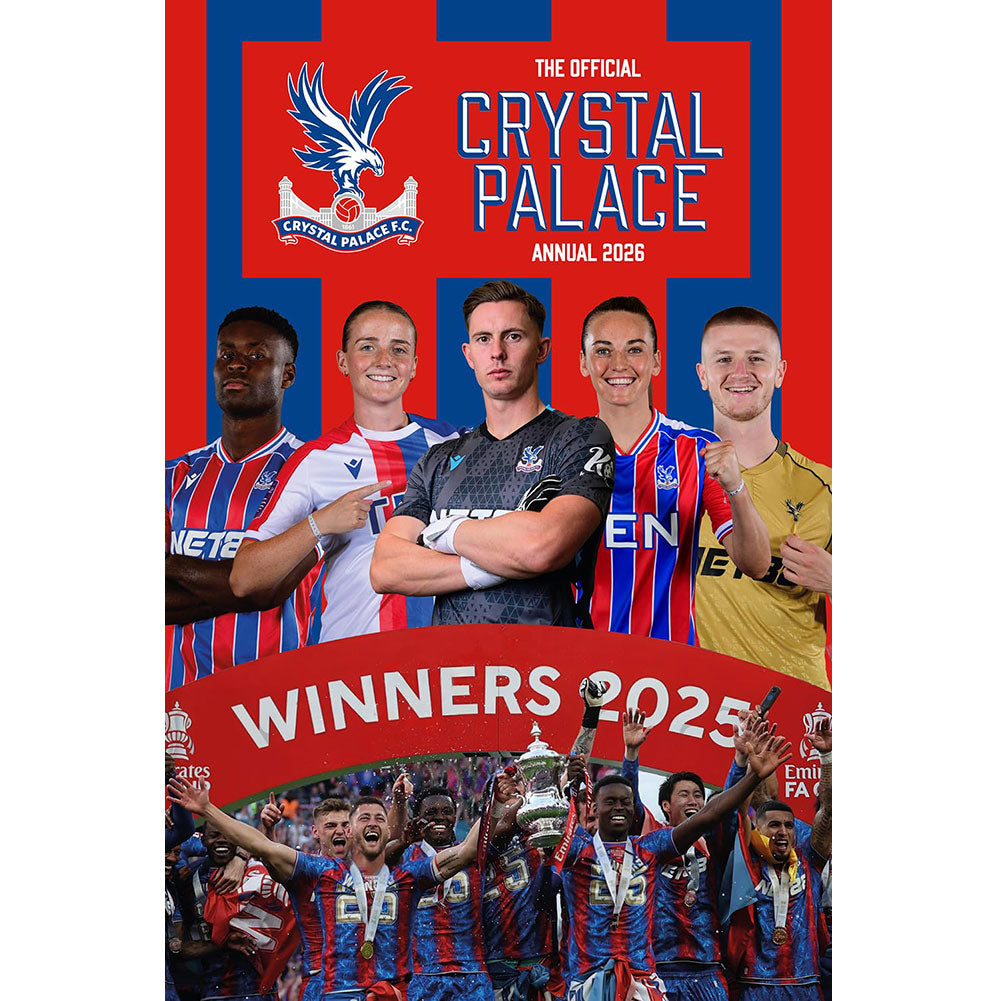 Crystal Palace FC Annual 2026 - Buy Annuals at GiftMasters.co.uk