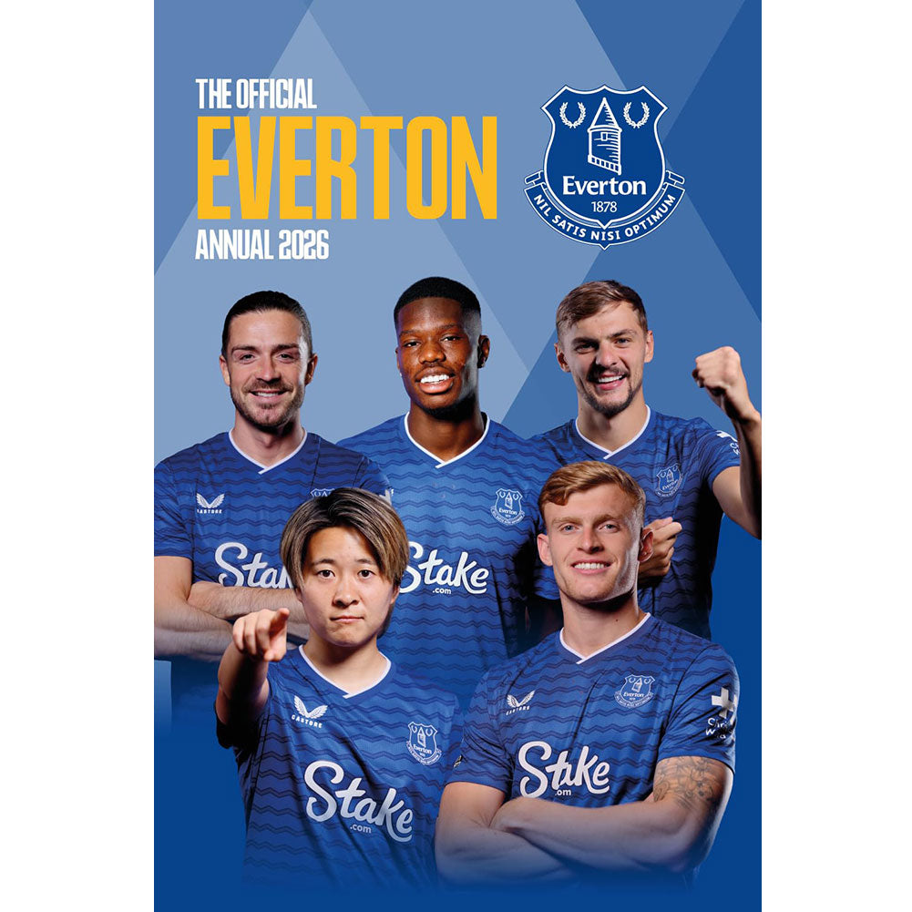 Everton FC Annual 2026 - Buy Annuals at GiftMasters.co.uk