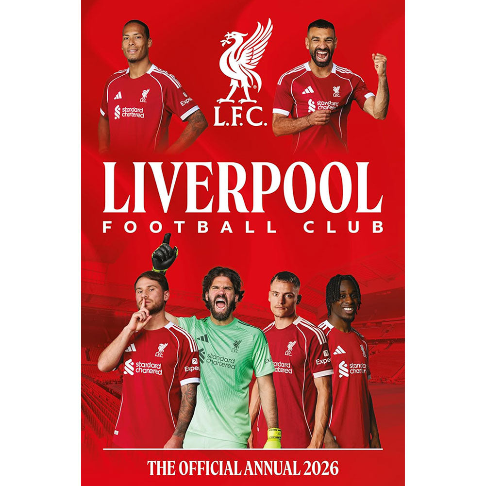 Liverpool FC Annual 2026 - Buy Annuals at GiftMasters.co.uk