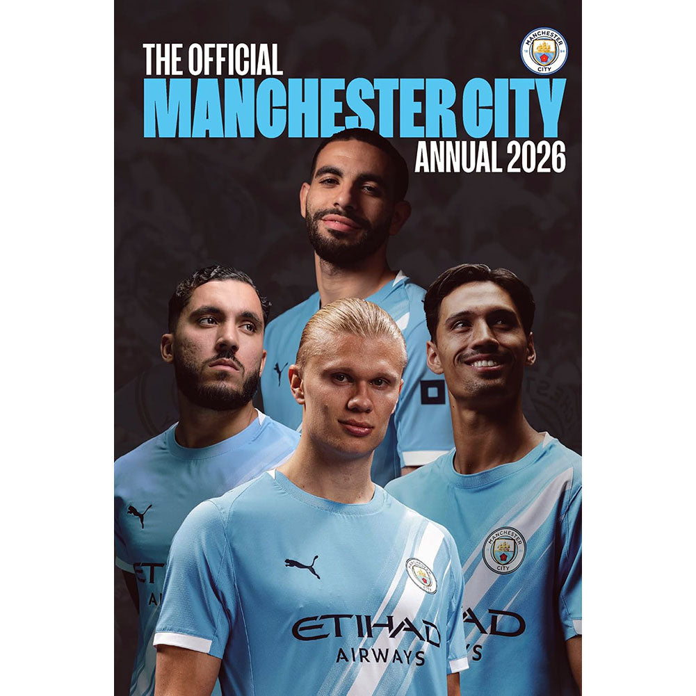 Manchester City FC Annual 2026 - Buy Annuals at GiftMasters.co.uk
