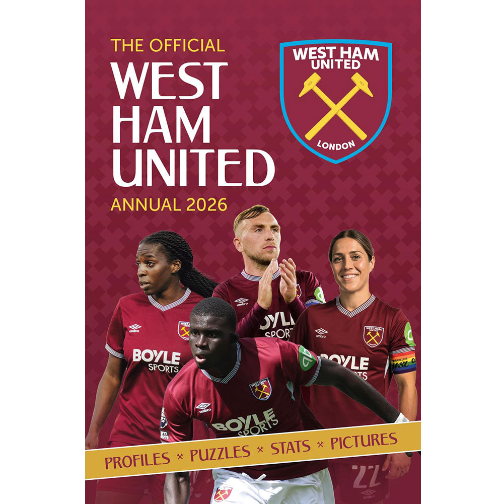West Ham United FC Annual 2026 - Buy Annuals at GiftMasters.co.uk