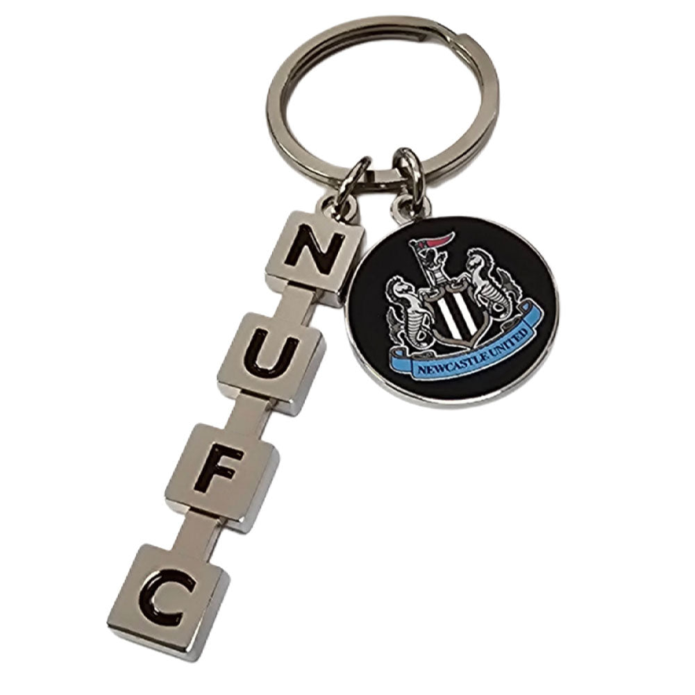 Newcastle United FC Letter Keyring - Buy Keyrings at GiftMasters.co.uk