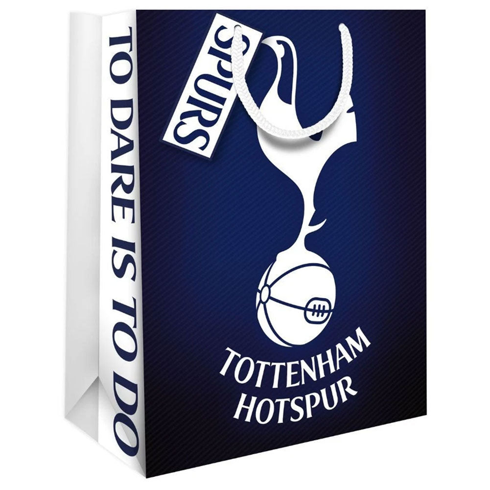 Tottenham Hotspur FC Medium Colour Gift Bag - Buy Cards & Gift Wrap at GiftMasters.co.uk