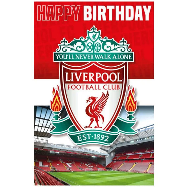 Liverpool FC 3D Lenticular Birthday Card