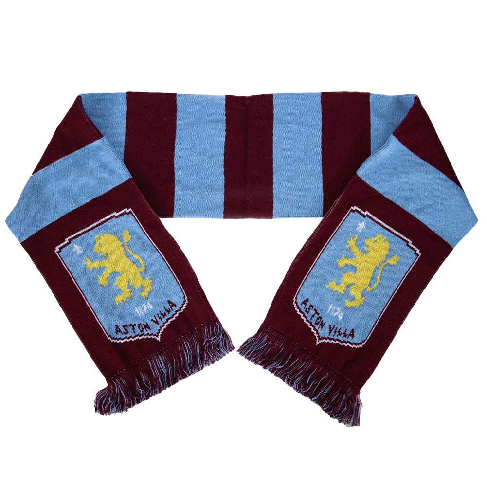 Aston Villa FC Bar Scarf - Buy Gloves & Scarves at GiftMasters.co.uk