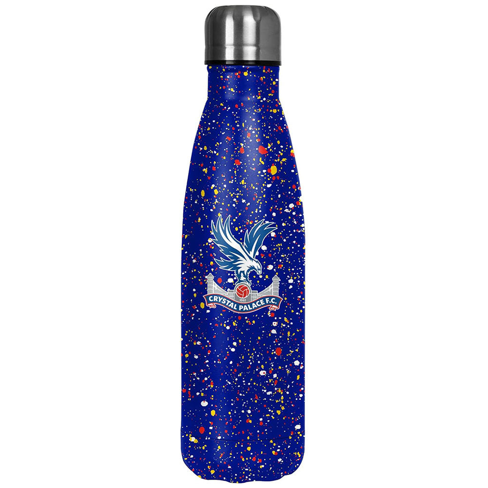 Crystal Palace FC Paint Splatter Thermal Flask - Buy Bottles & Flasks at GiftMasters.co.uk