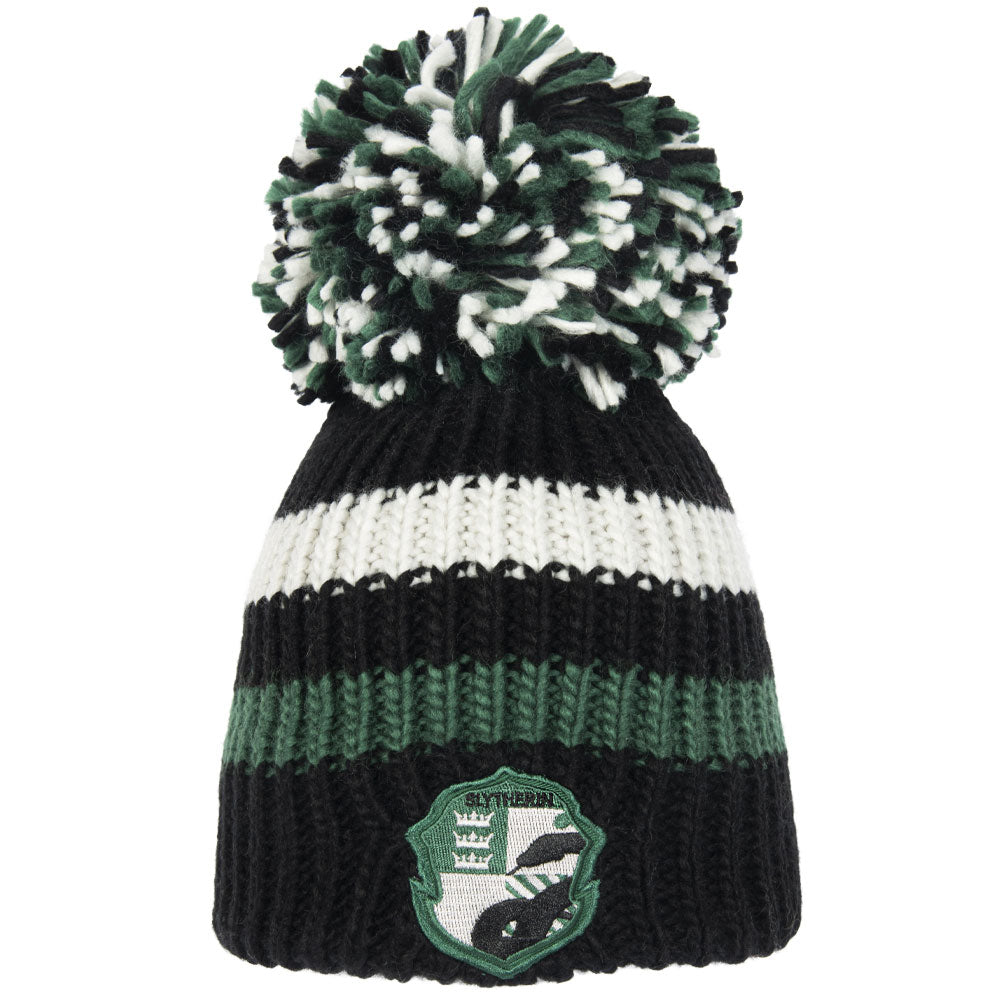 Harry Potter 'Big Bobble Hat' Slytherin - Buy Knitted Hats at GiftMasters.co.uk
