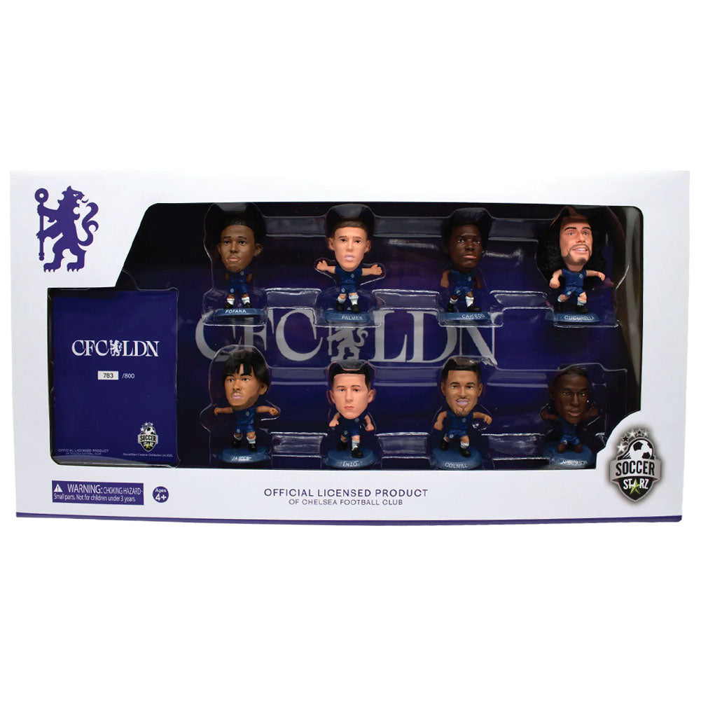 Chelsea FC SoccerStarz Season 25-26 Player Team Pack - Buy Team Packs at GiftMasters.co.uk