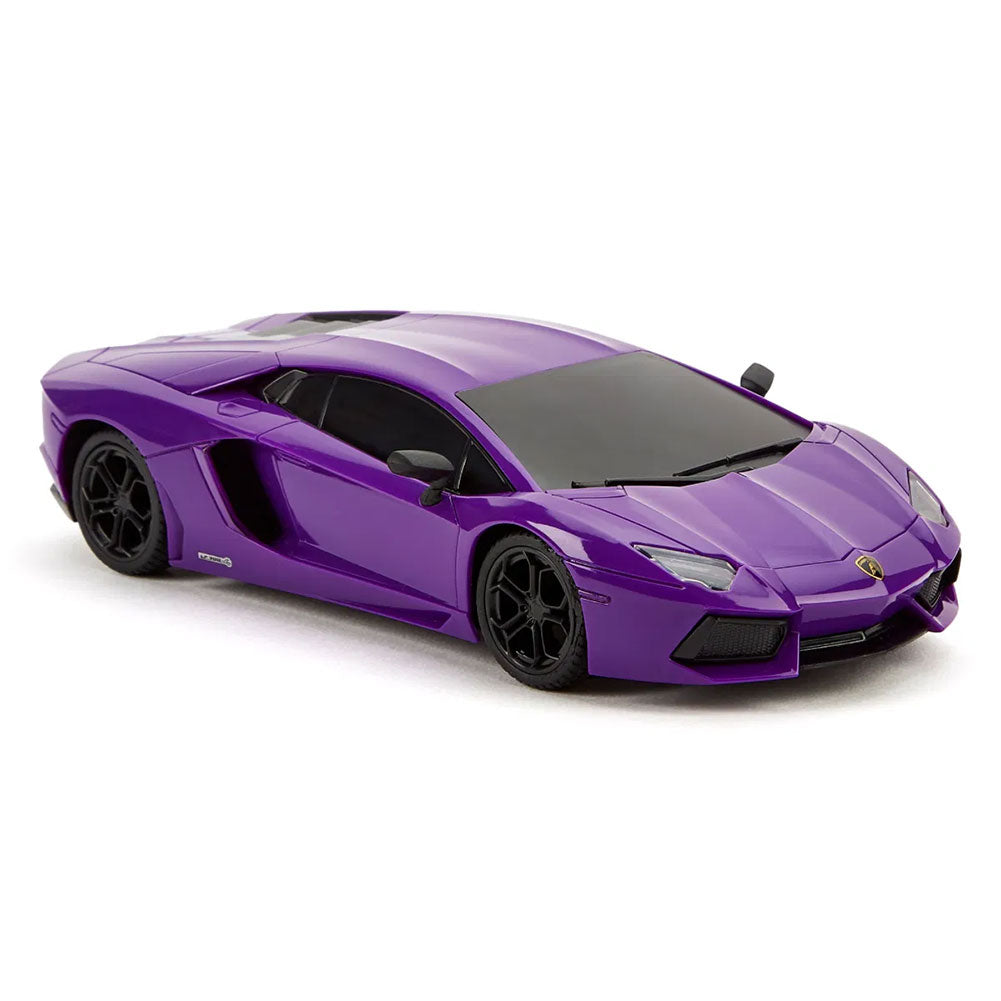 Lamborghini Aventador Radio Controlled Car 1:24 Scale Purple - Buy Radio Control at GiftMasters.co.uk