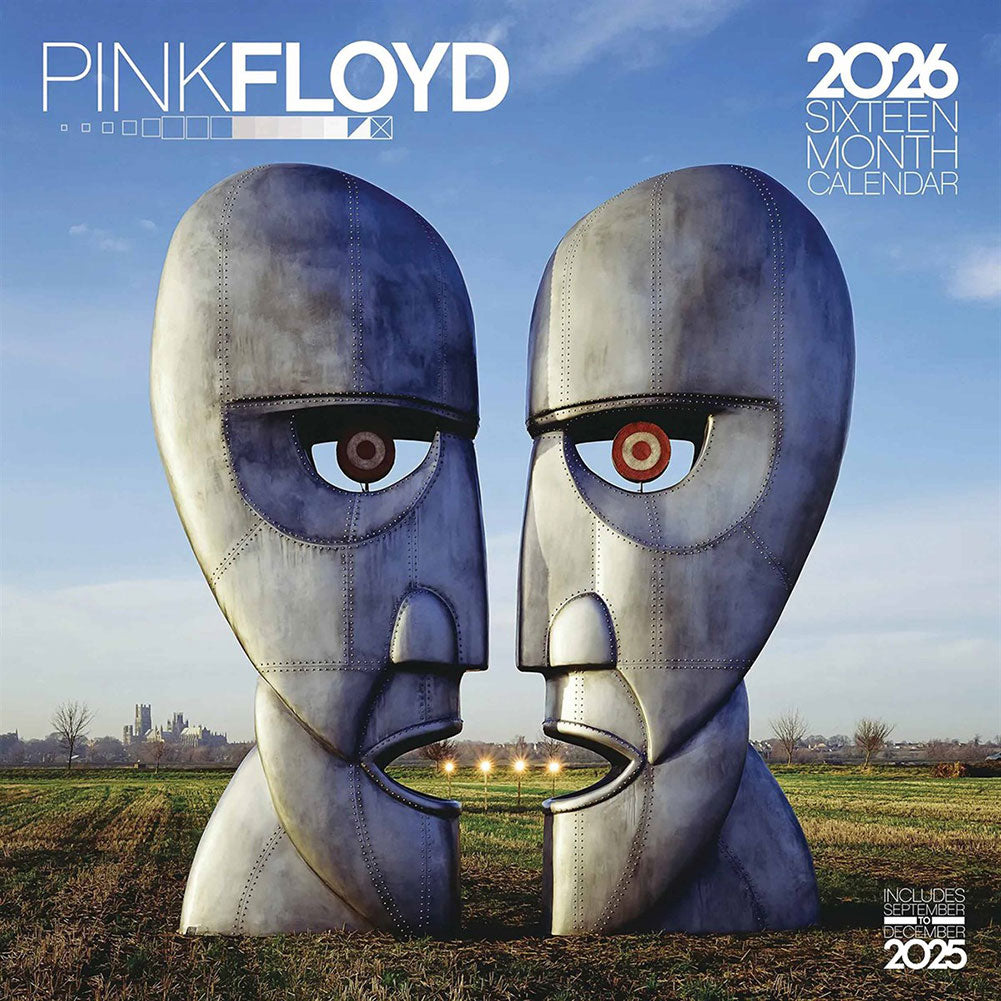 Pink Floyd Square Calendar 2026 - Buy Calendars & Diaries at GiftMasters.co.uk