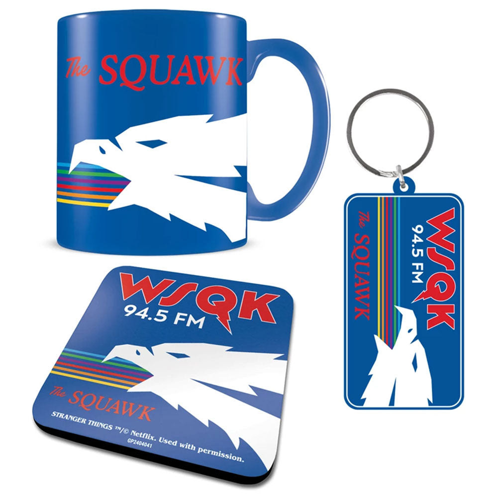 Stranger Things WSQK Mug & Coaster Set - Buy Gift Sets at GiftMasters.co.uk