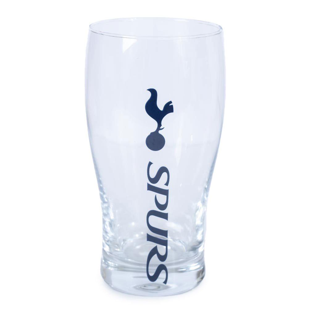 Tottenham Hotspur FC Tulip Pint Glass - Buy Pint Glasses & Tumblers at GiftMasters.co.uk