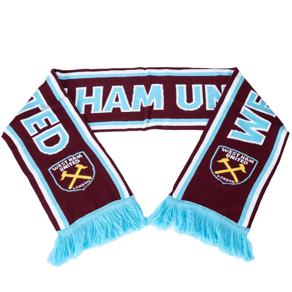 West Ham United FC Crest Scarf