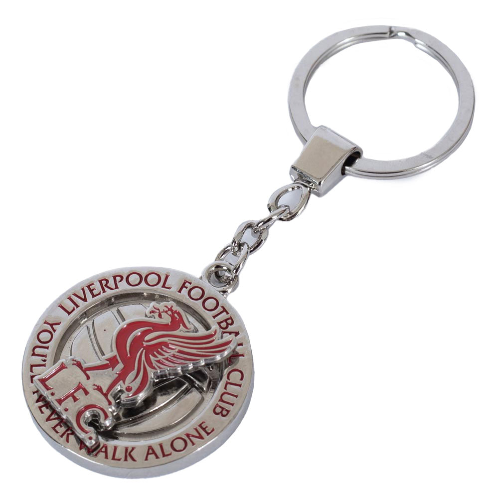 Liverpool FC Fidget Spinner Keyring - Buy Keyrings at GiftMasters.co.uk