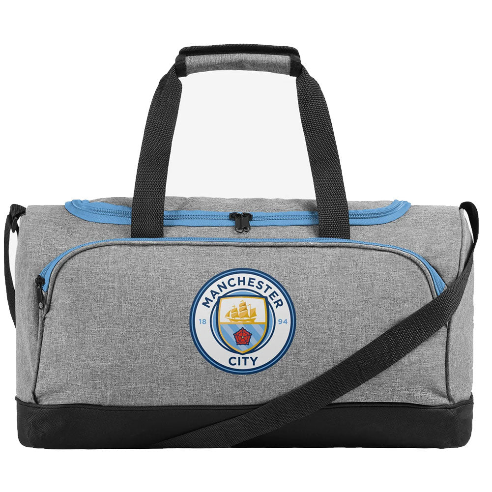 Manchester City FC Heather Grey Holdall - Buy Holdalls at GiftMasters.co.uk