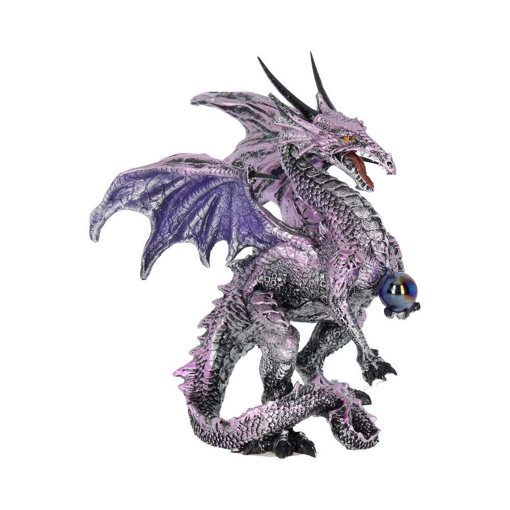 Purple Dragon Protector 14.5cm Ornament - Buy Figurines Small (Under 15cm) at GiftMasters.co.uk