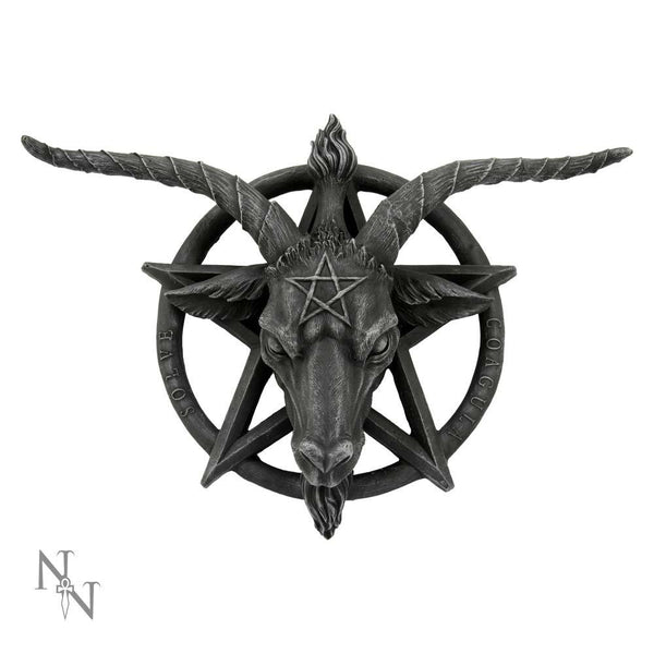 Baphomet Wall Plaque 40cm - GiftMasters.co.uk