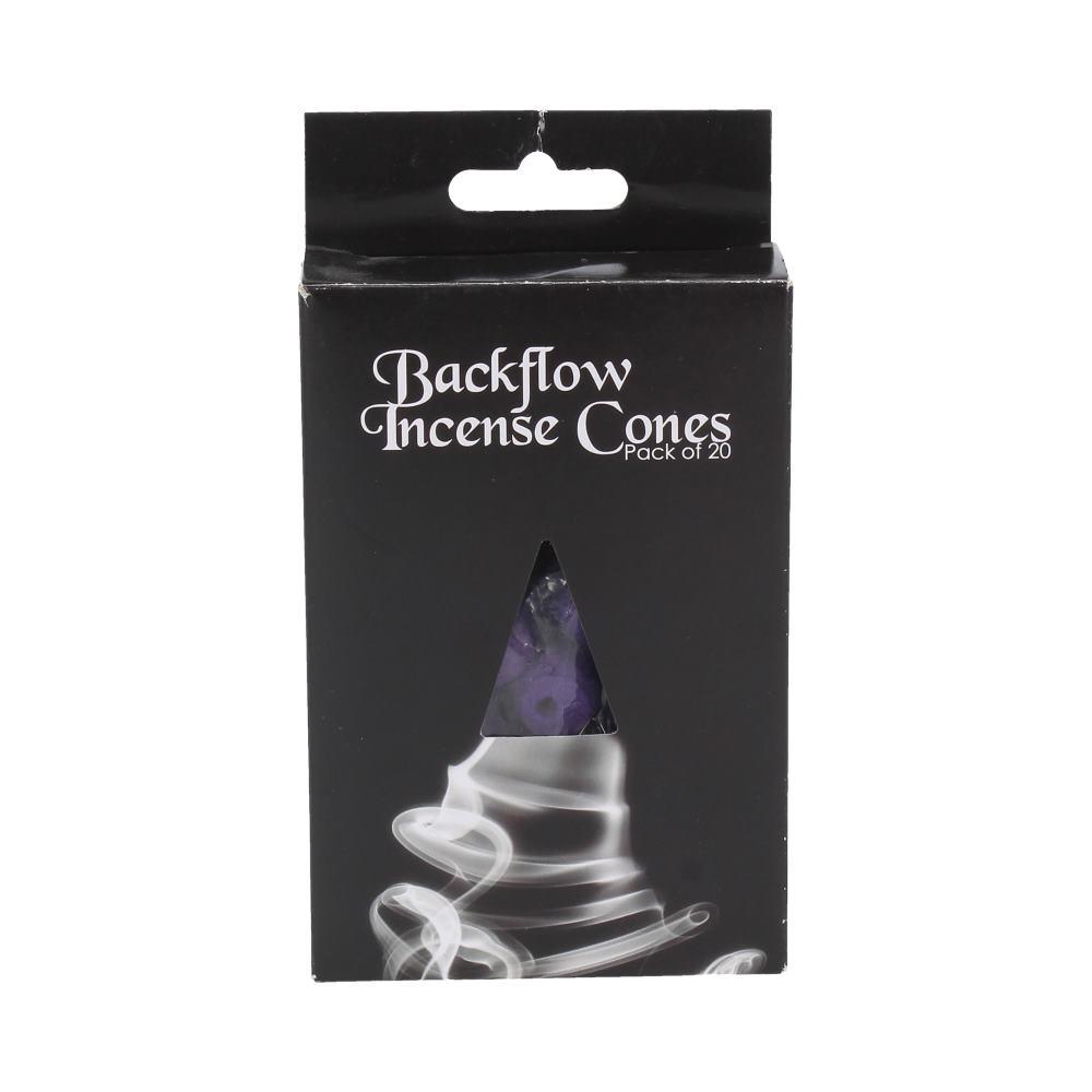 Backflow Incense Cones (pack of 20) Lavender - Buy Incense & Perfumes at GiftMasters.co.uk