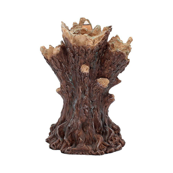 Tree Spirit Backflow Incense Tower 19cm - GiftMasters.co.uk