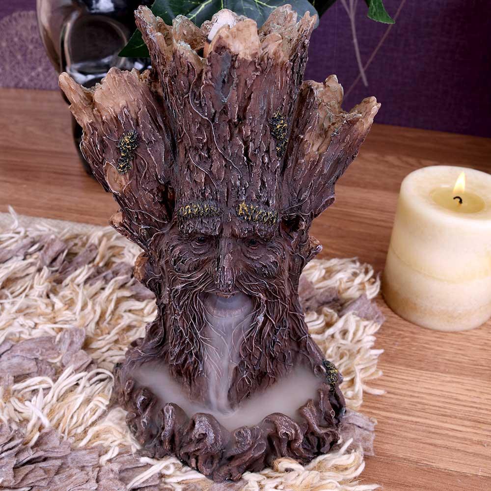 Tree Spirit Backflow Incense Tower 19cm - Buy Incense Holders at GiftMasters.co.uk