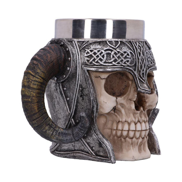 Viking Skull Tankard 19cm - GiftMasters.co.uk