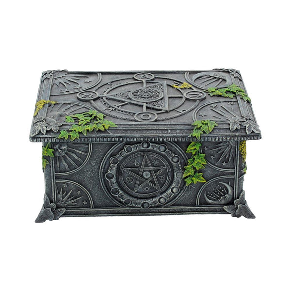 Wiccan Pentagram Tarot Box 17.5cm - GiftMasters.co.uk
