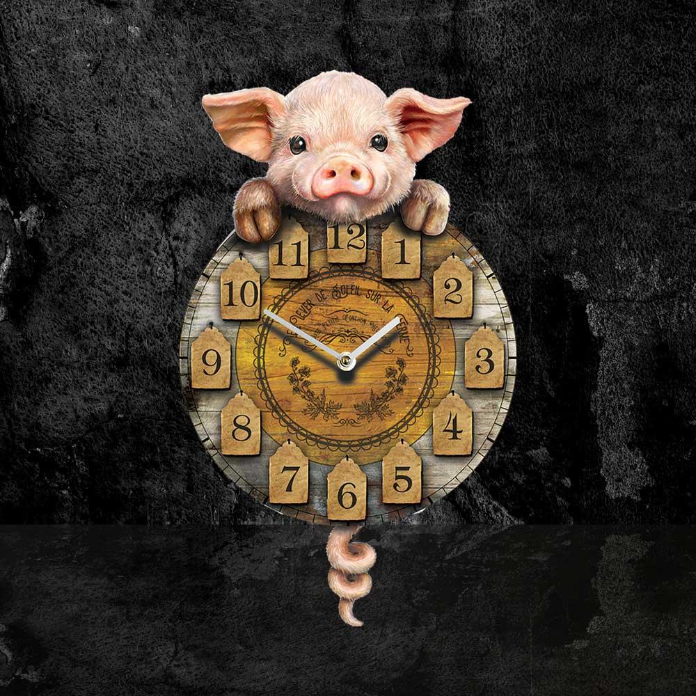 Piggin' Tickin' - Buy Clocks at GiftMasters.co.uk