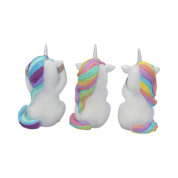 Three Wise Cutiecorns 9.5cm Ornament - GiftMasters.co.uk