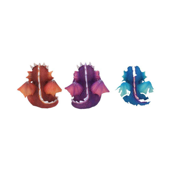 Three Wise Dragonlings 8.5cm Ornament - GiftMasters.co.uk