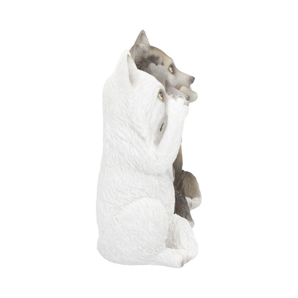 Three Wise Wolves 10cm Ornament - GiftMasters.co.uk