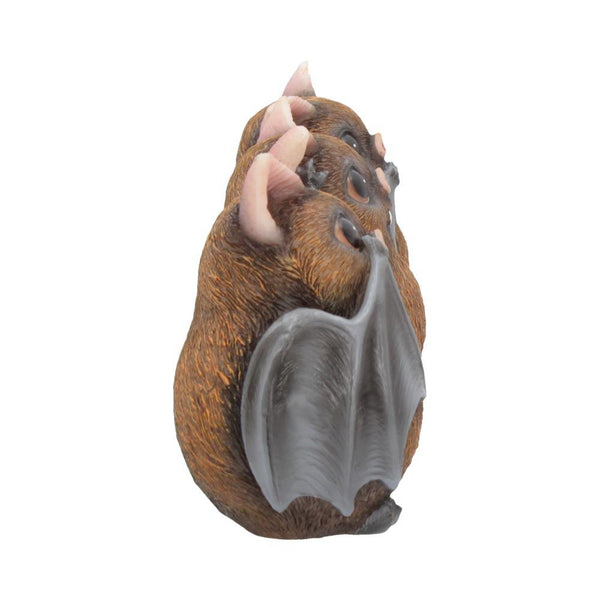Three Wise Bats 8.5cm Ornament - GiftMasters.co.uk