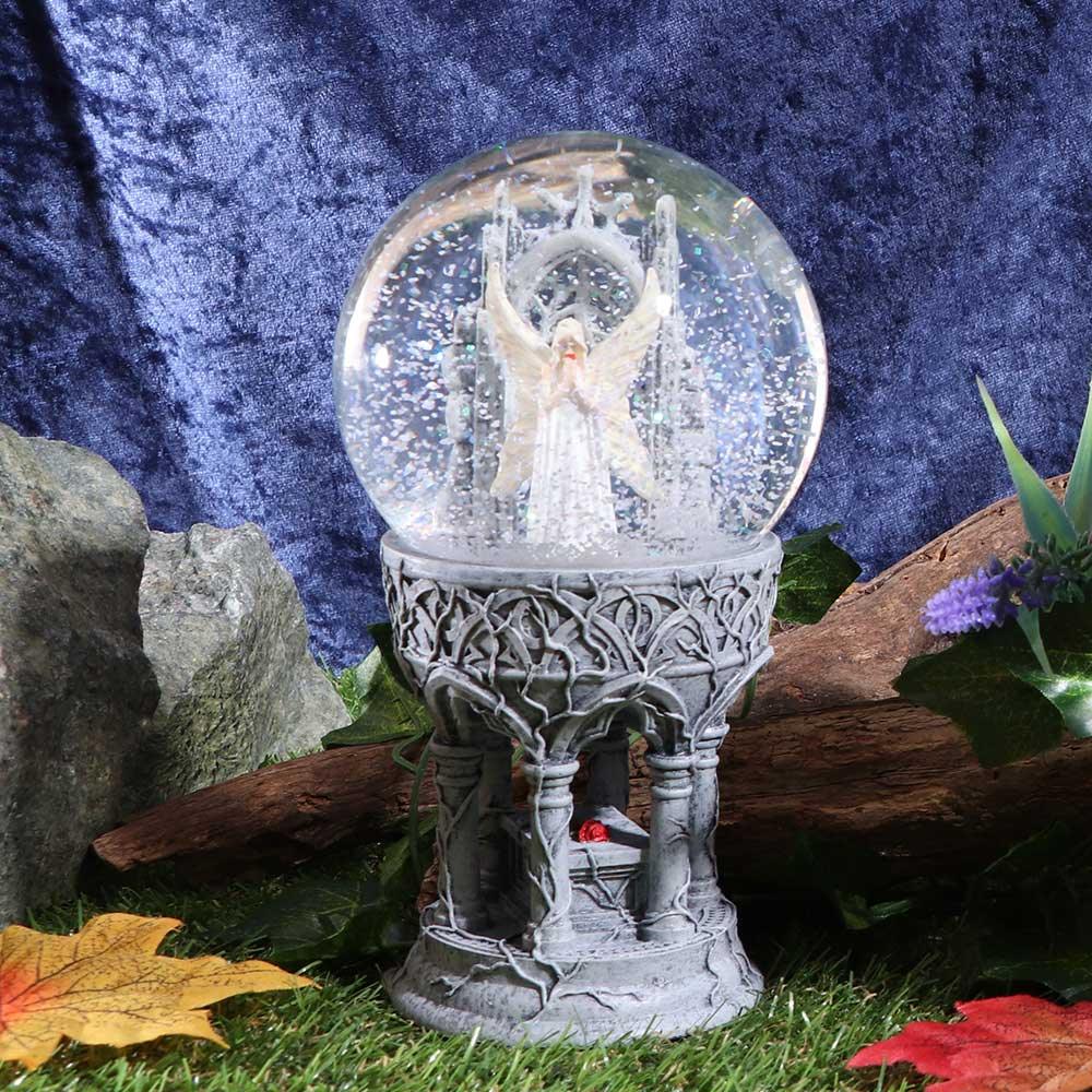 Only Love Remains Snowglobe (AS) 18.5cm - Buy Snow Globes at GiftMasters.co.uk