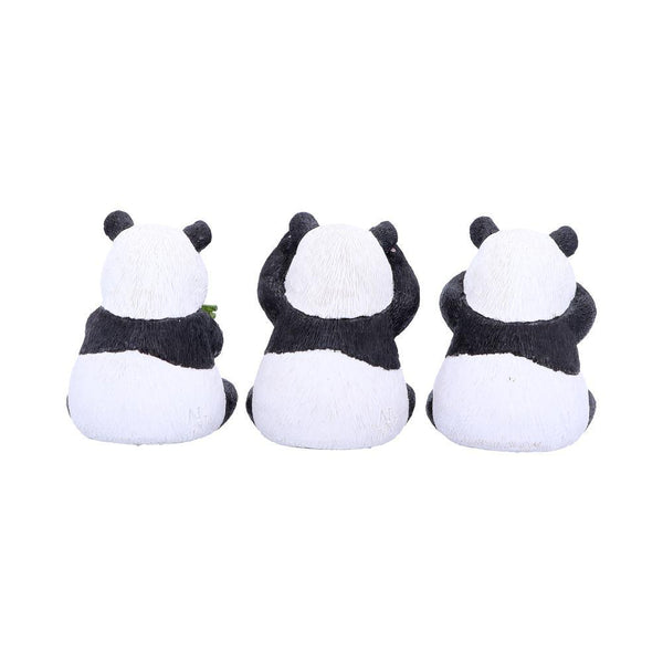 Three Wise Pandas 8.5cm Ornament - GiftMasters.co.uk