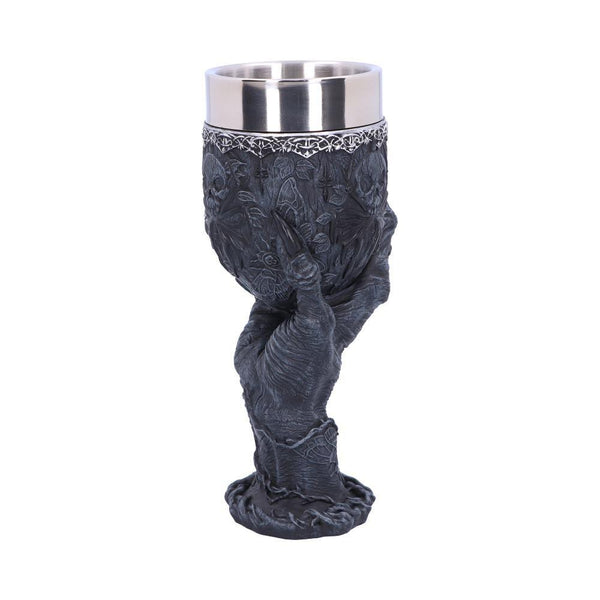 Baphomet's Grasp Goblet 18cm - GiftMasters.co.uk