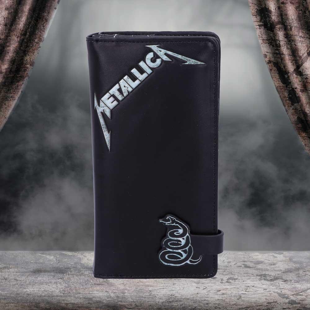 Metallica - Black Album Embossed Purse - Buy Purses at GiftMasters.co.uk