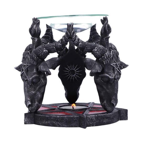 Baphomet Oil Burner 13.5cm - GiftMasters.co.uk
