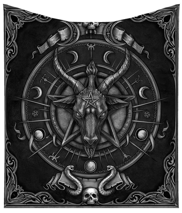 Baphomet Throw 160cm - GiftMasters.co.uk