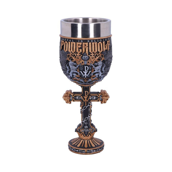 Powerwolf Metal is Religion Goblet 22.5cm - GiftMasters.co.uk