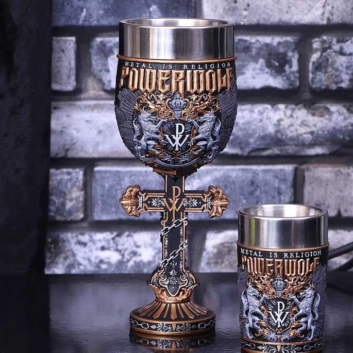 Powerwolf Metal is Religion Goblet 22.5cm - Buy Goblets & Chalices at GiftMasters.co.uk